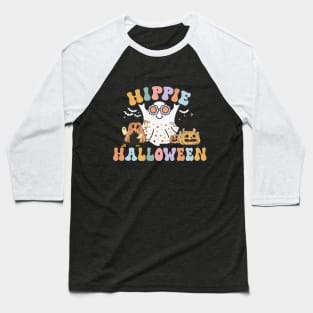 Hippie Halloween Groovy Outfit Costume Baseball T-Shirt